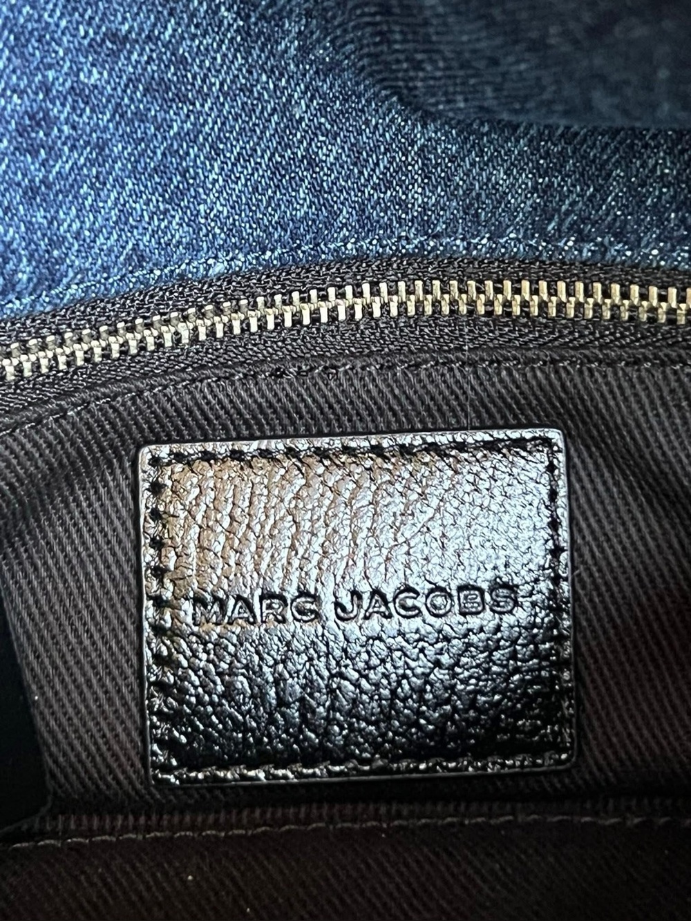 2P5HSC050H03 - Marc Jacobs The Gem Denim Mini Dual Bag - Picture 13 of 15